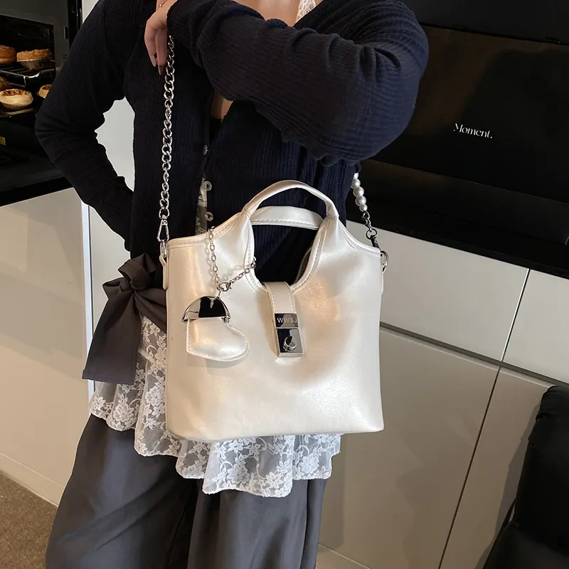Bansusu PU Handbag Regular Women's White/Green/Black/Blue/Pink-2
