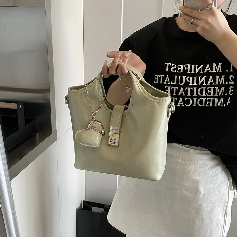Bansusu PU Handbag Regular Women's White/Green/Black/Blue/Pink-13