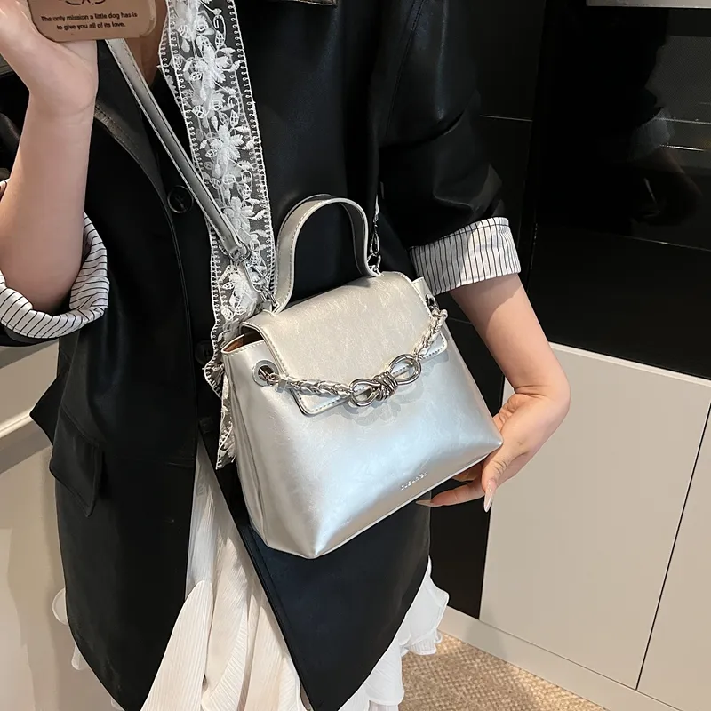 Bansusu PU One Shoulder Handbag Women's Multicolor-10