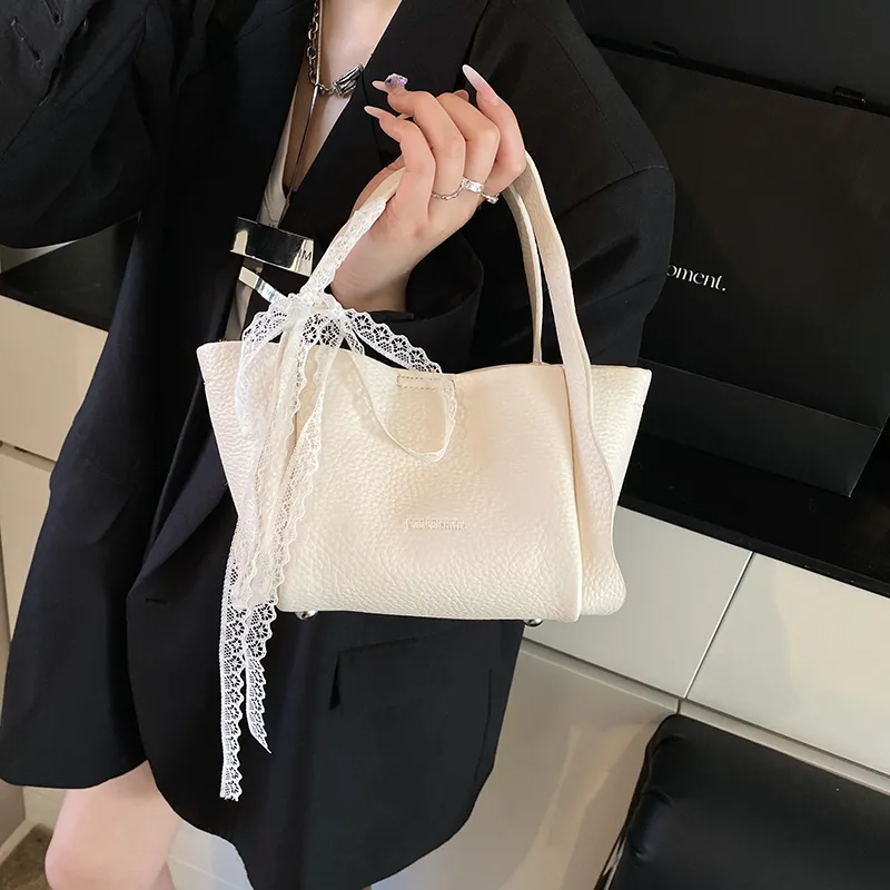 Bansusu PU Handbag Regular Women's White/Pink/Silver/Blue/Black-1