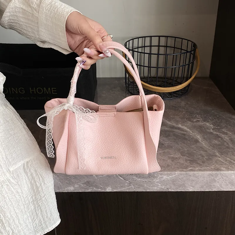 Bansusu PU Handbag Regular Women's White/Pink/Silver/Blue/Black-6