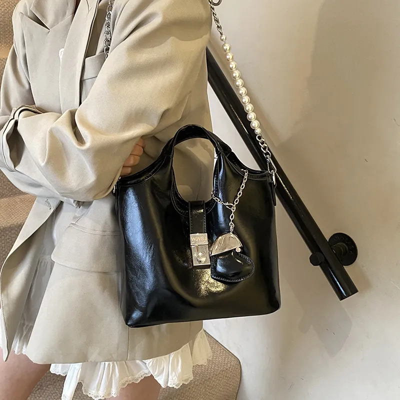 Bansusu PU Handbag Regular Women's White/Green/Black/Blue/Pink-18