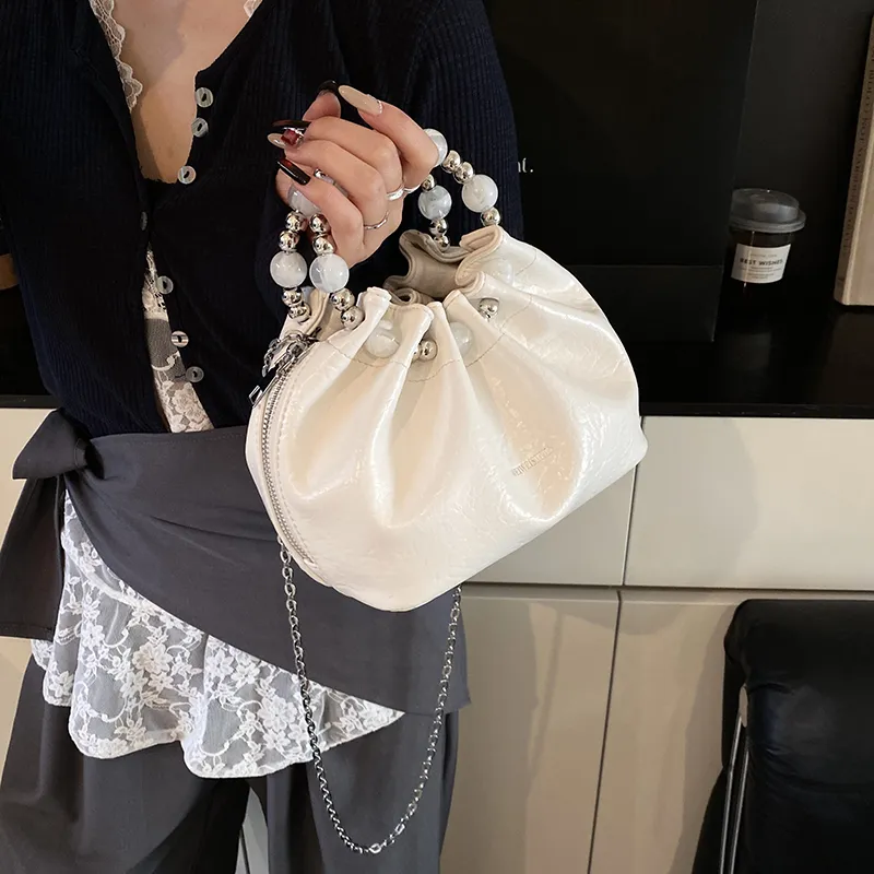 Bansusu PU Handbag Regular Women's White/Yellow/Pink/Black-3