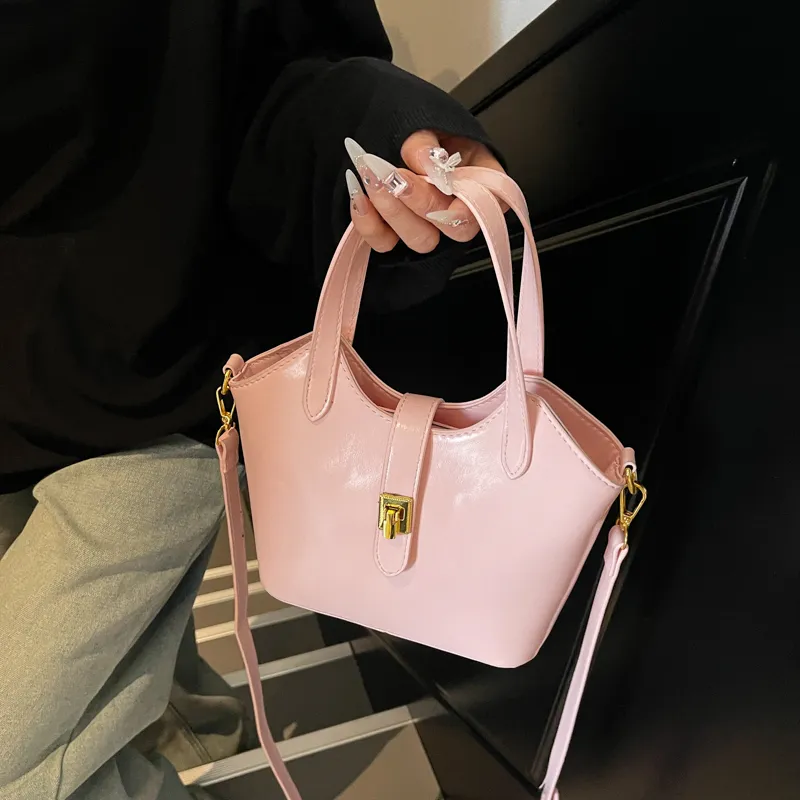 Bansusu PU Handbag Regular Women's Ecru/Pink/Coffee/Black-5