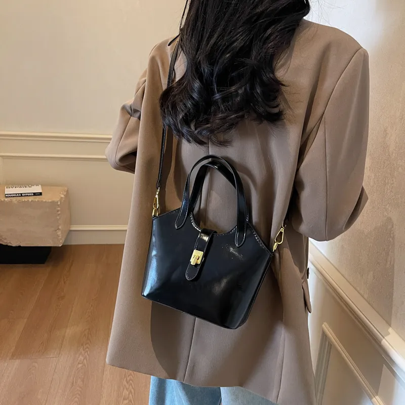 Bansusu PU Handbag Regular Women's Ecru/Pink/Coffee/Black-15