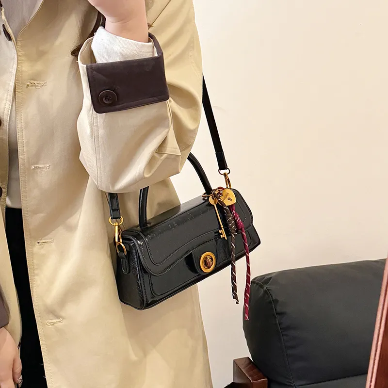 Bansusu PU Handbag Women's Khaki/Coffee/Burgundy/Black-12