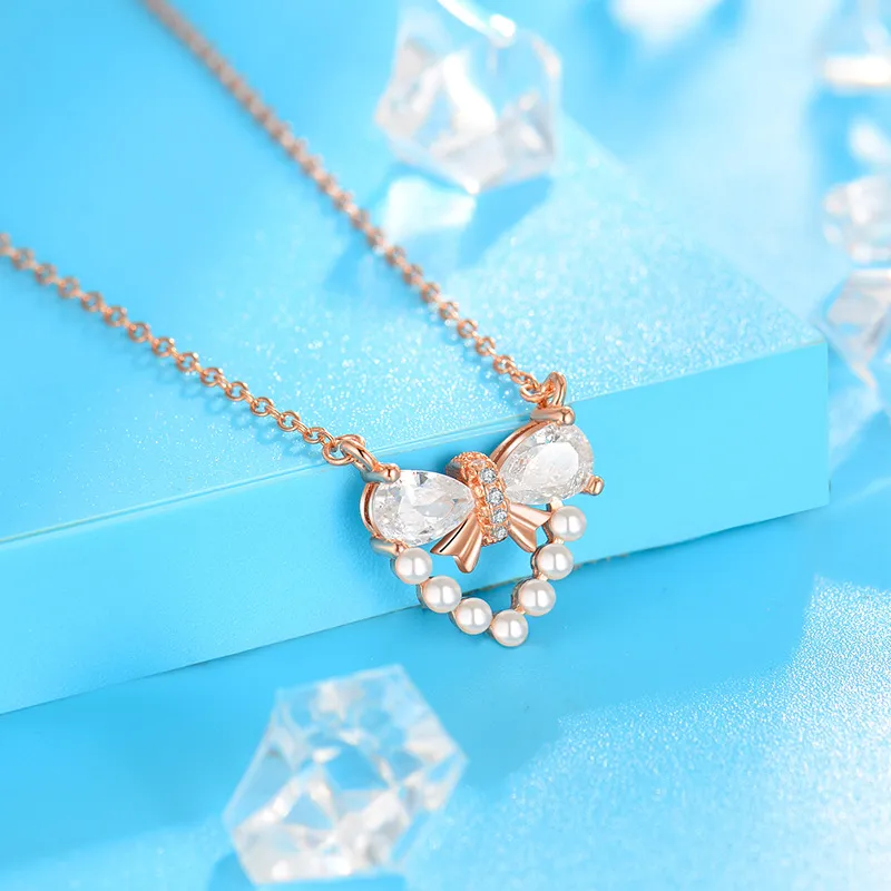 Regalrose 925 Sterling Silver Necklaces Women's Silver-5