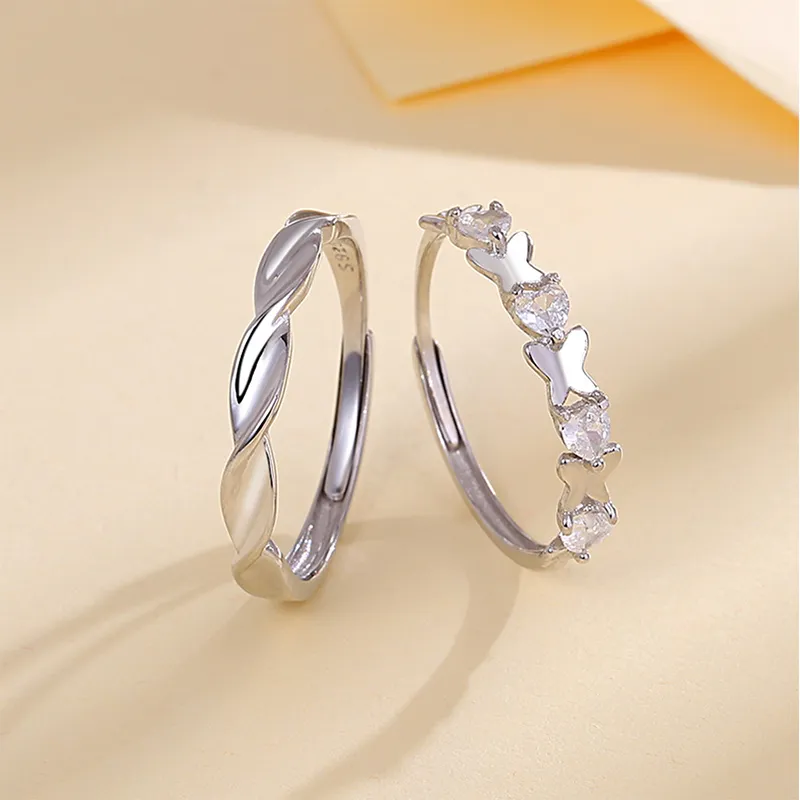 Regalrose S925 Silver Rings Women's-4