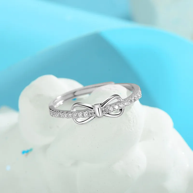 Regalrose 925 Sterling Silver Rings Women's Silver-3