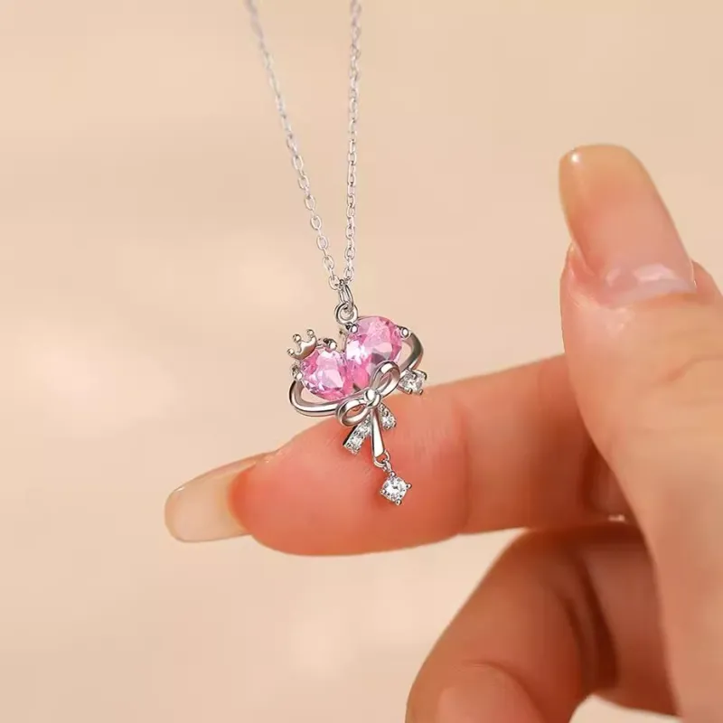 Regalrose S925 Silver Necklaces Women's Silver-1