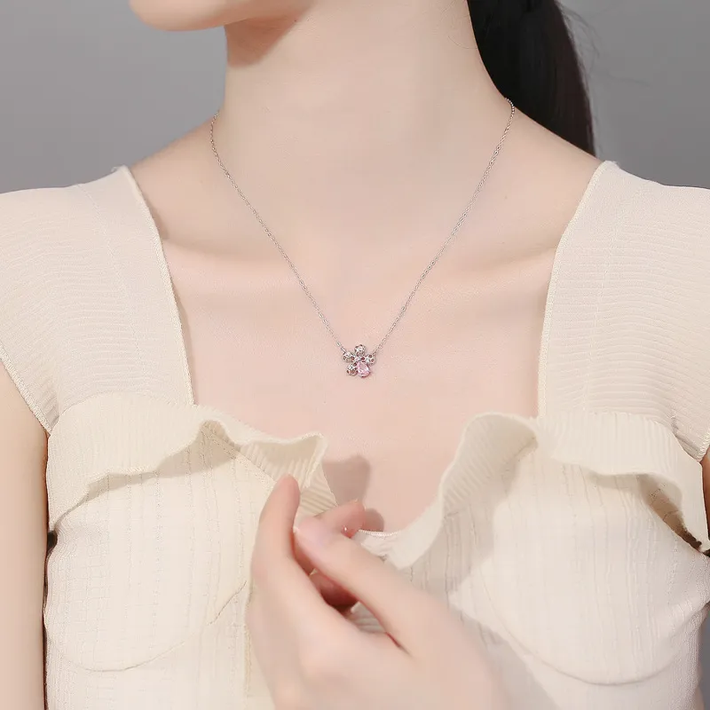 Regalrose 999 Fine Silver Necklaces Women's-4