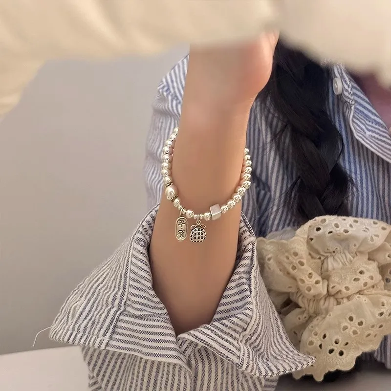 Regalrose S925 Silver Bracelets Women's Silver-4