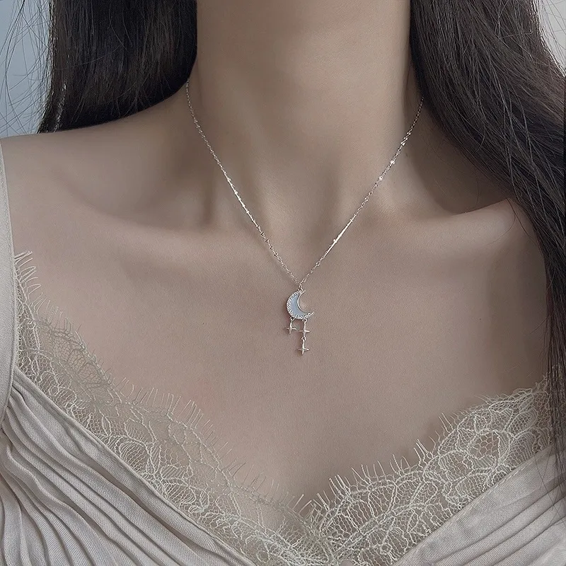 Regalrose 925 Sterling Silver Necklaces Women's Silver-3