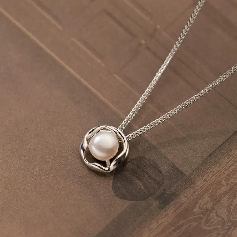 Regalrose 925 Sterling Silver Necklaces Women's Silver-1