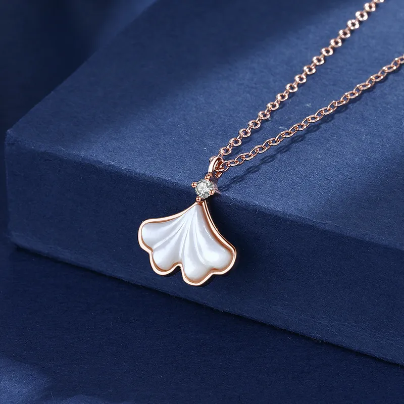 Regalrose 925 Sterling Silver Necklaces Women's Rose Gold-4