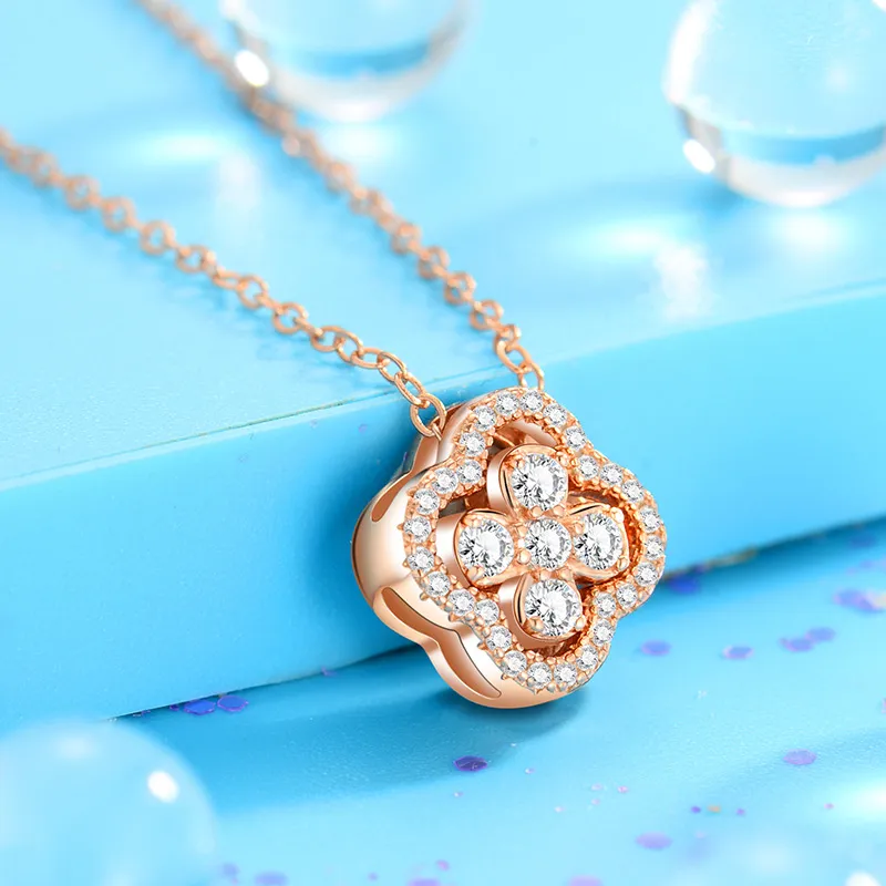 Regalrose 925 Sterling Silver Necklaces Women's Silver-6