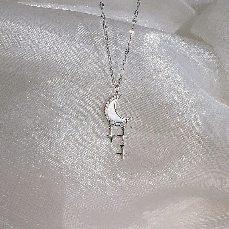 Regalrose 925 Sterling Silver Necklaces Women's Silver-2