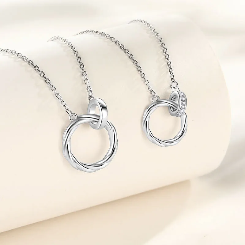 Regalrose 925 Sterling Silver Necklaces Women's Silver-2