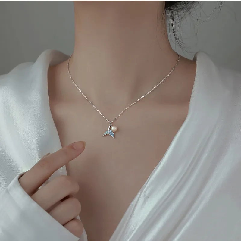Regalrose 925 Sterling Silver Necklaces Women's Silver-4