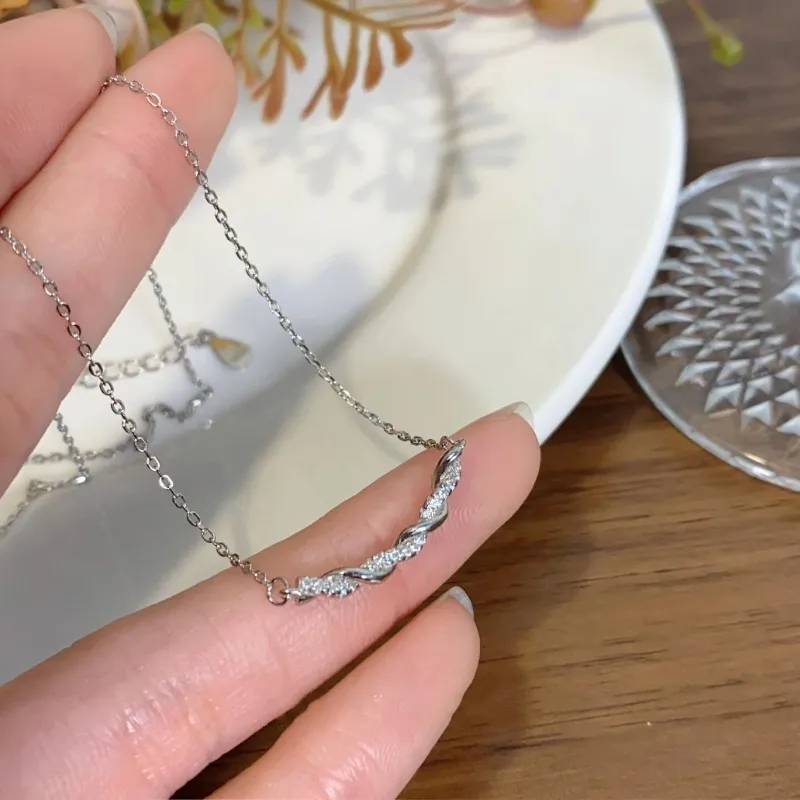 Regalrose S925 Silver Necklaces Women's Silver-1