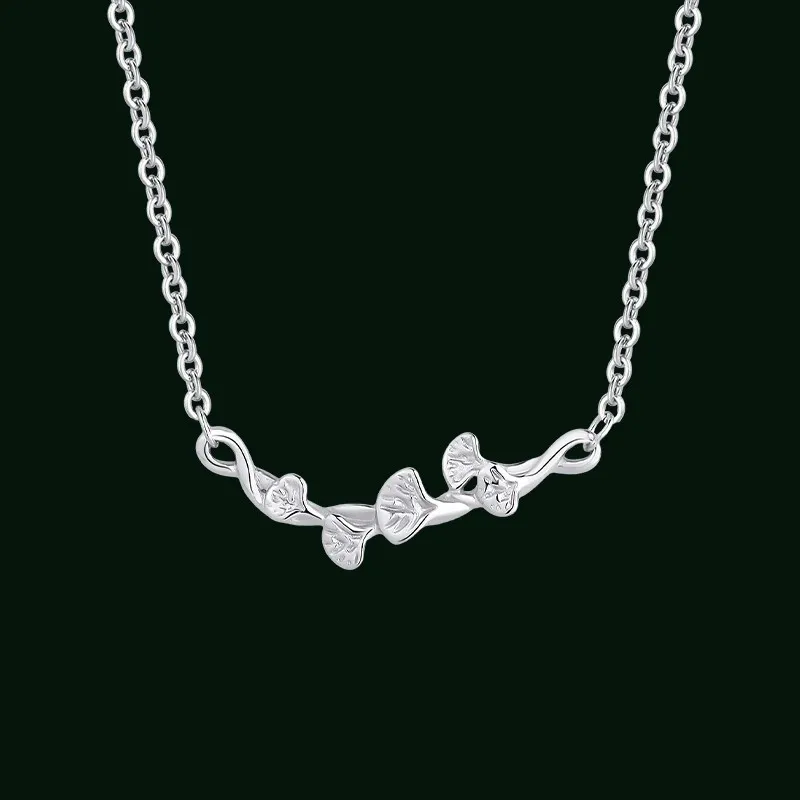 Regalrose 999 Fine Silver Necklaces Women's Silver-1