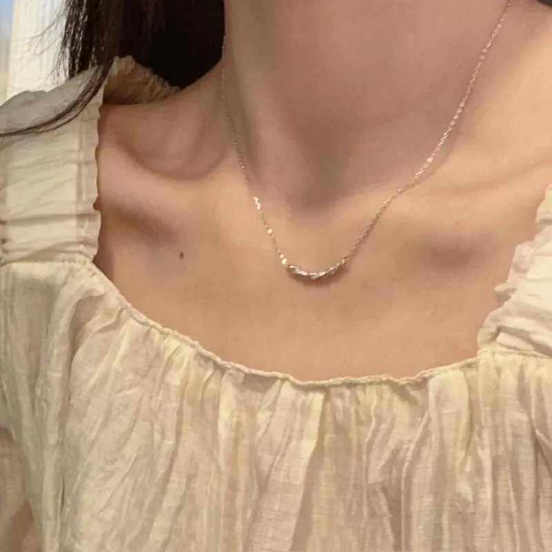 Regalrose S925 Silver Necklaces Women's Silver-3