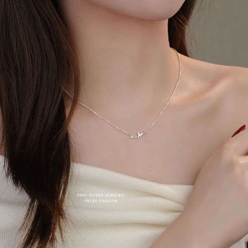 Regalrose 999 Fine Silver Necklaces Women's-4