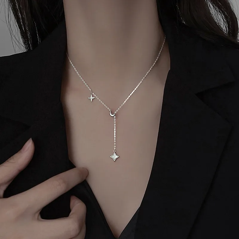 Regalrose 925 Sterling Silver Necklaces Women's-3