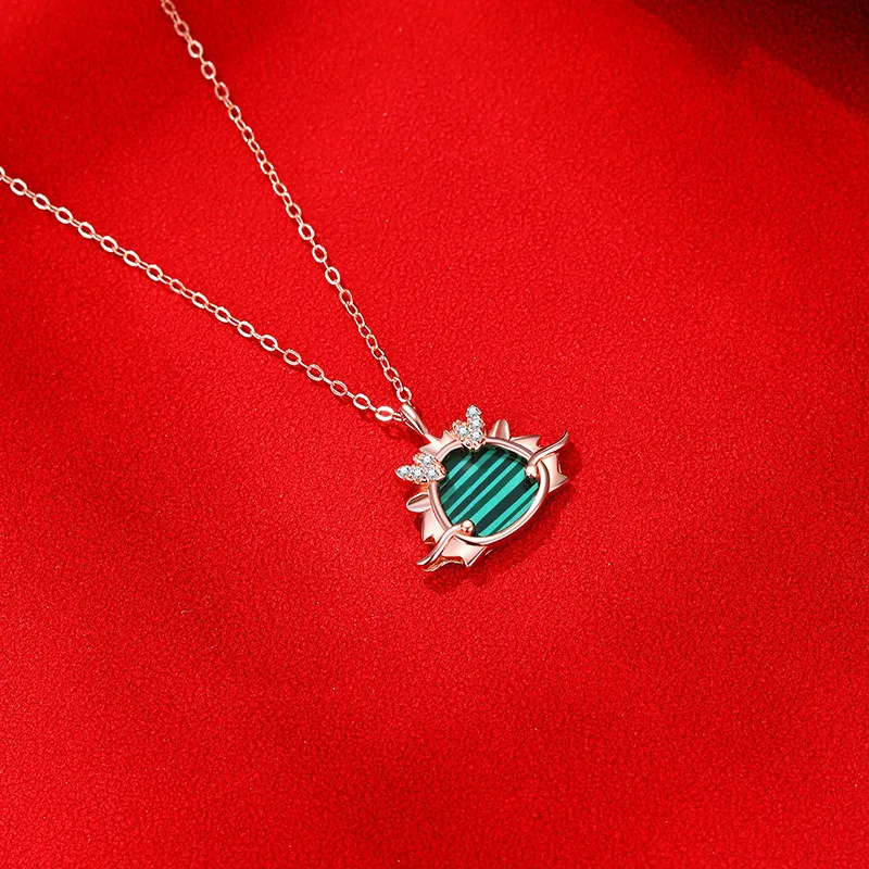 Regalrose 999 Fine Silver Necklaces Women's-4