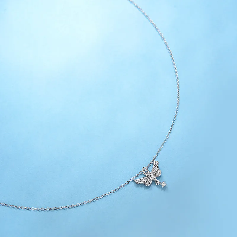 Regalrose 925 Sterling Silver Necklaces Women's Silver/Rose Gold-4