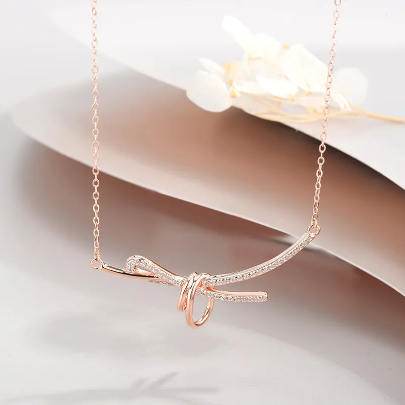 Regalrose 925 Sterling Silver Necklaces Women's Gold-2