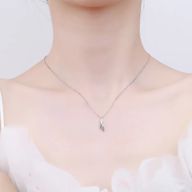Regalrose 925 Sterling Silver Necklaces Women's Silver-4