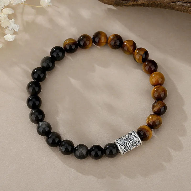 Regalrose Obsidian Bracelets Women's-7