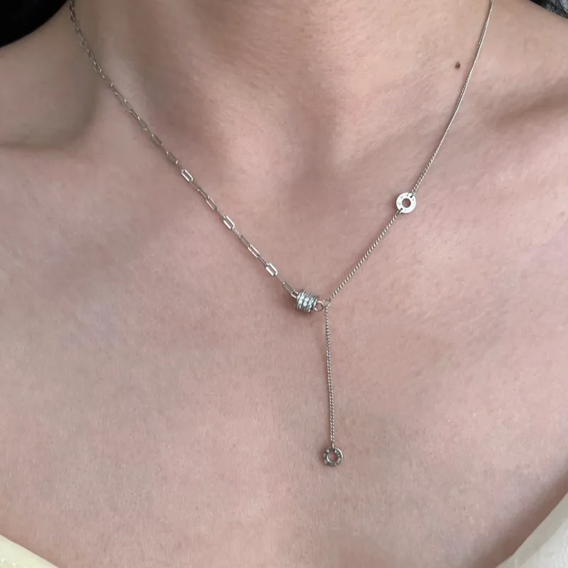 Regalrose 925 Sterling Silver Necklaces Women's Silver-1