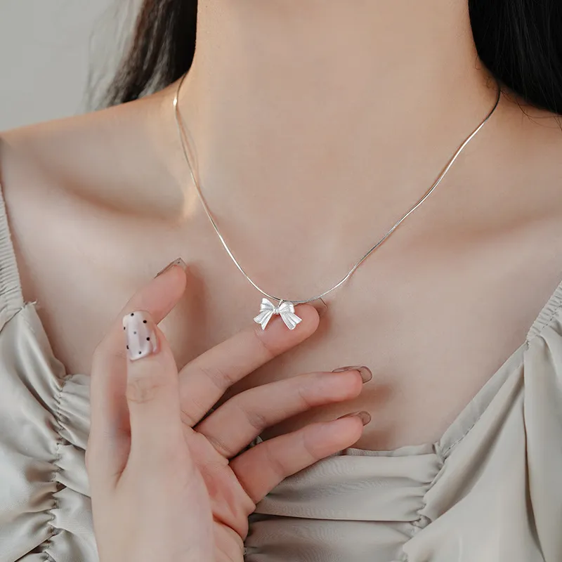 Regalrose S999 Silver Necklaces Women's-4