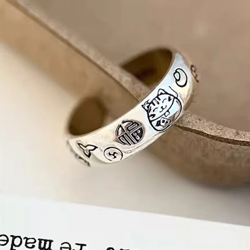 Regalrose 925 Sterling Silver Rings Women's Silver-6