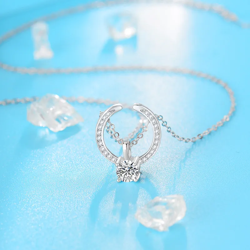 Regalrose 925 Sterling Silver Necklaces Women's Silver-2