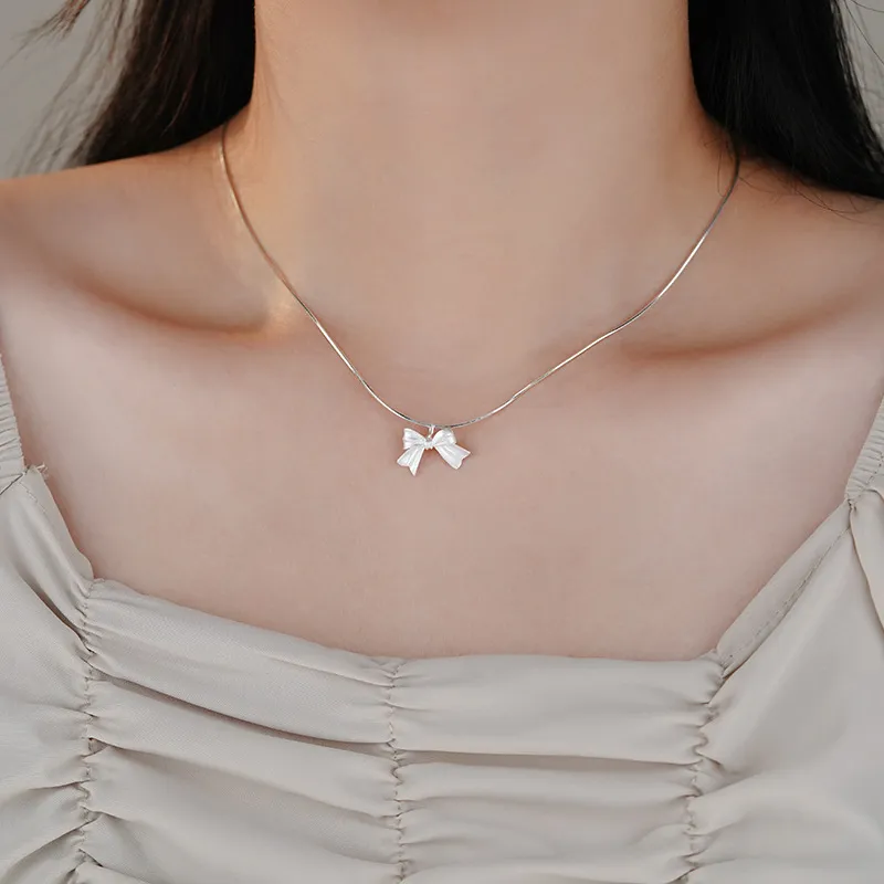 Regalrose S999 Silver Necklaces Women's-3