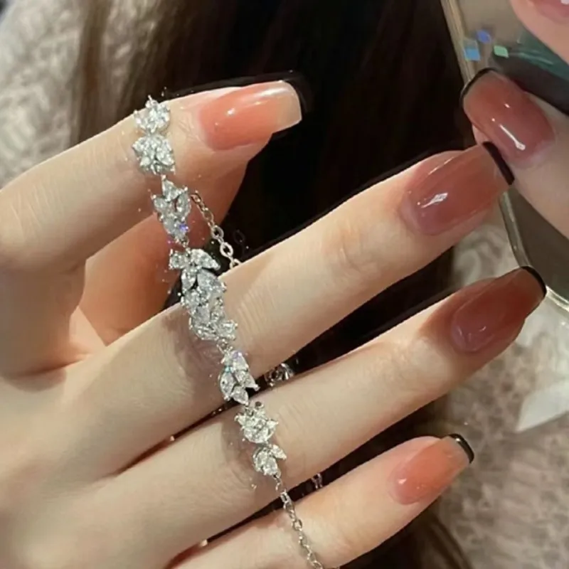 Regalrose 925 Sterling Silver Bracelets Women's Silver-4