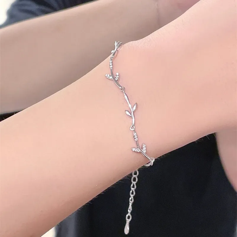 Regalrose 925 Sterling Silver Bracelets Women's Silver-3
