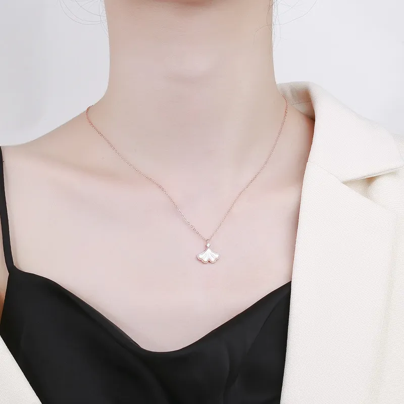 Regalrose 925 Sterling Silver Necklaces Women's Rose Gold-3