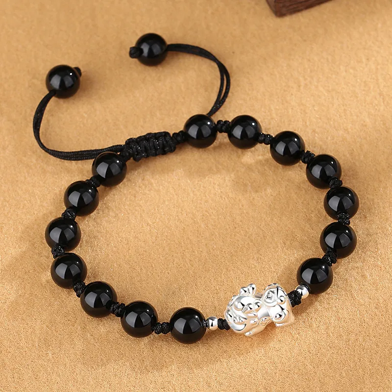 Regalrose Glass Cat Eye Bracelets Unisex-5