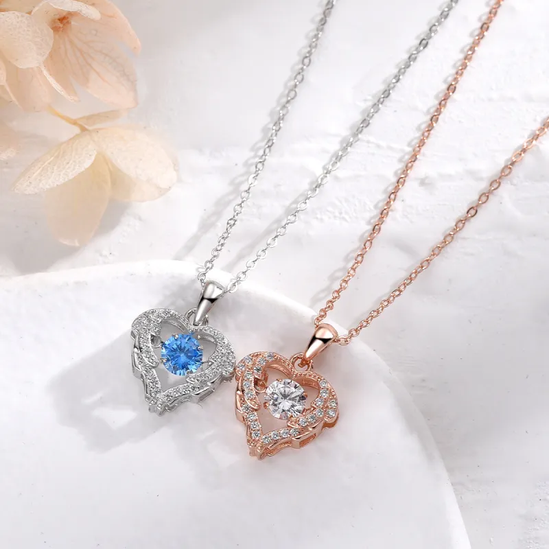 Regalrose 925 Sterling Silver Necklaces Women's-2