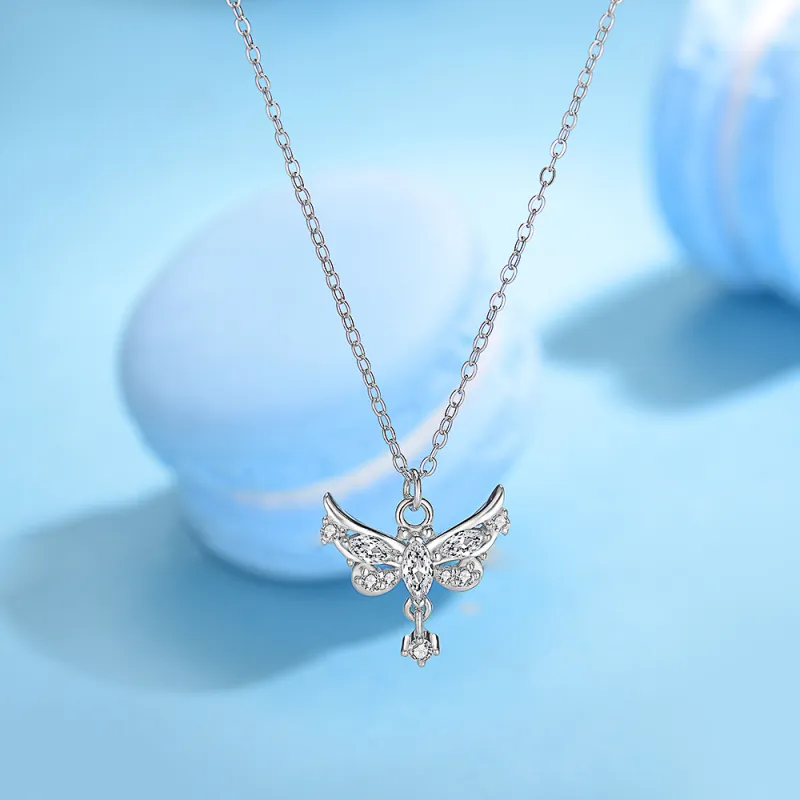 Regalrose 925 Sterling Silver Necklaces Women's Silver/Rose Gold-2