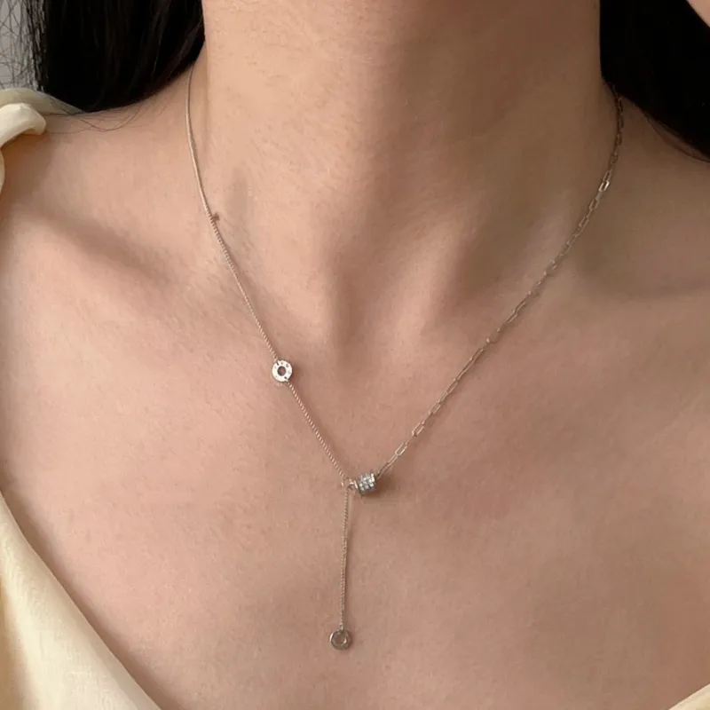 Regalrose 925 Sterling Silver Necklaces Women's Silver-2