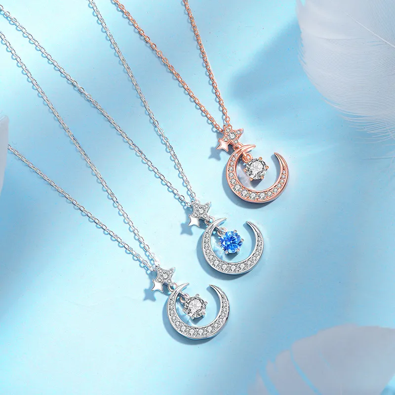 Regalrose 925 Sterling Silver Necklaces Women's Silver-1
