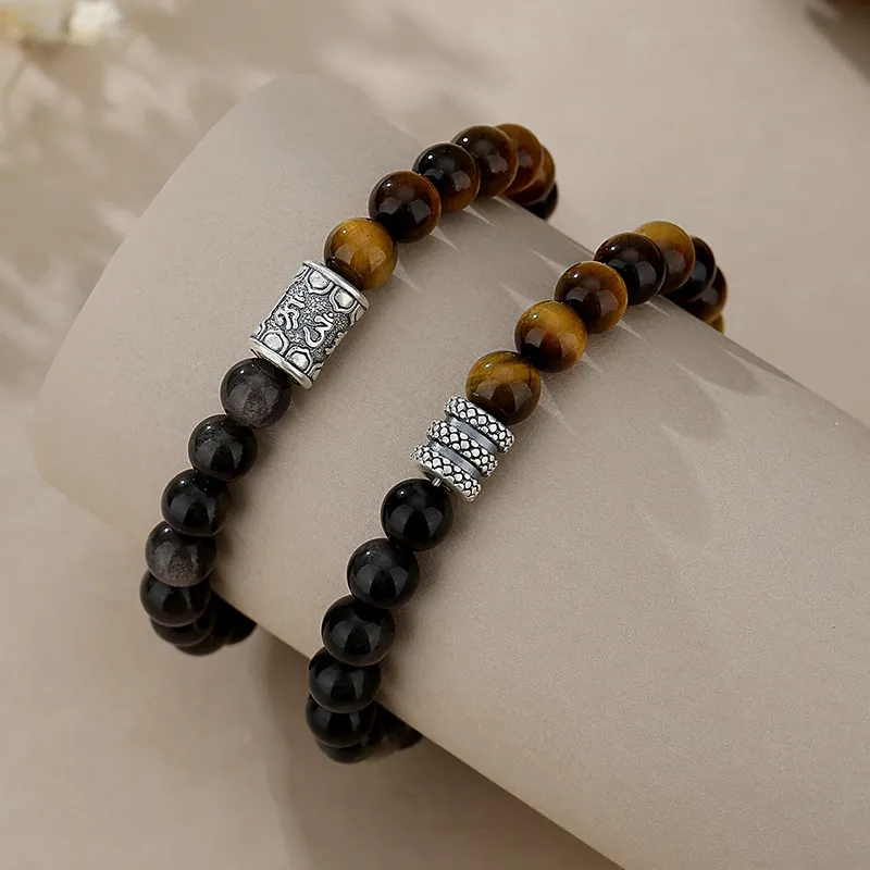 Regalrose Obsidian Bracelets Women's-2
