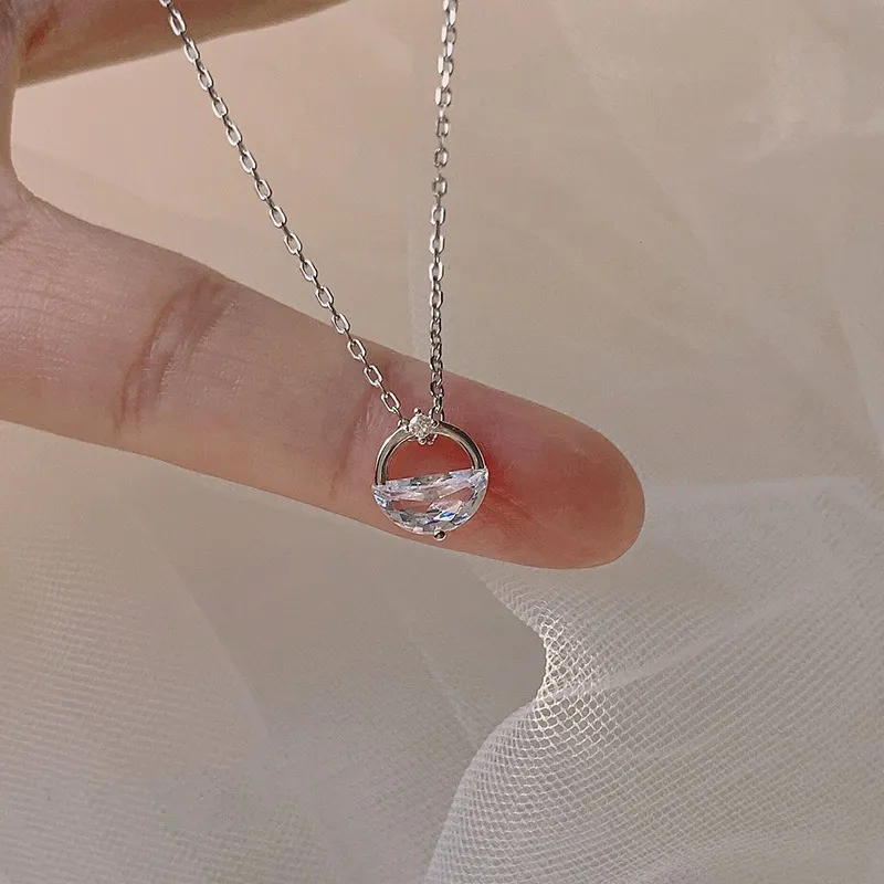 Regalrose 925 Sterling Silver Necklaces Women's Silver-2
