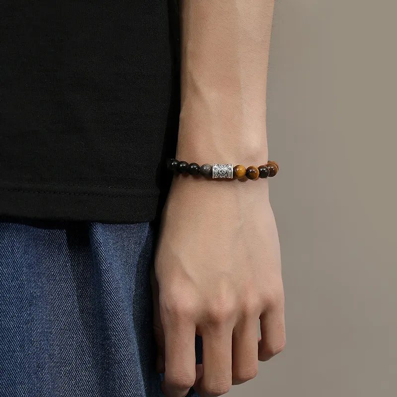 Regalrose Obsidian Bracelets Women's-3
