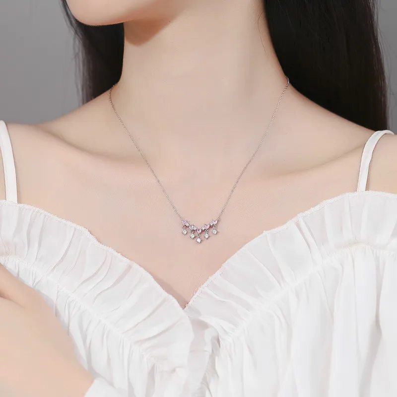 Regalrose 999 Fine Silver Necklaces Women's Silver-3